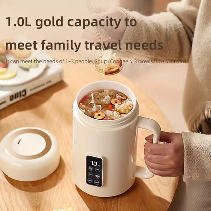 🔥 Bouilloire Électrique Portable 1L – Pratique, Élégante et Multifonction