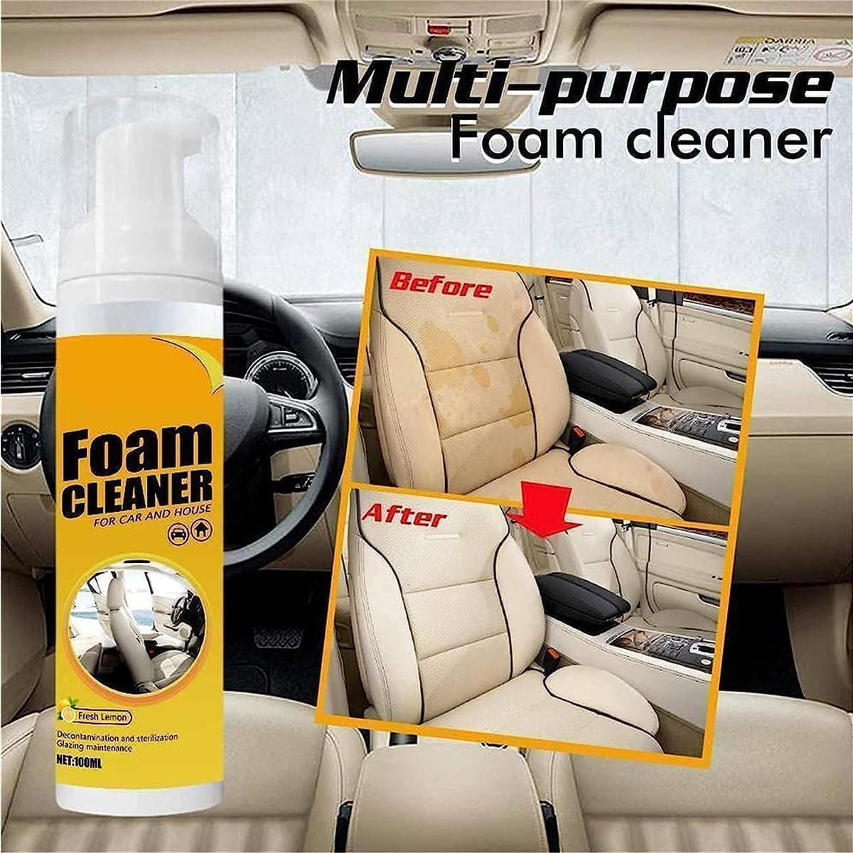 FOAM CLEANER — Mousse Nettoyante Multi-Usage