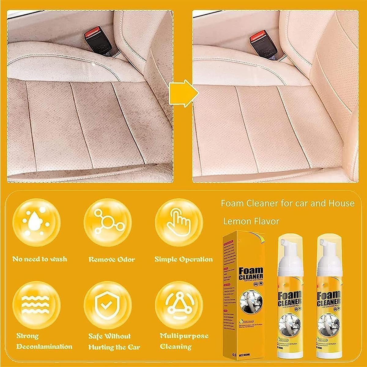FOAM CLEANER — Mousse Nettoyante Multi-Usage