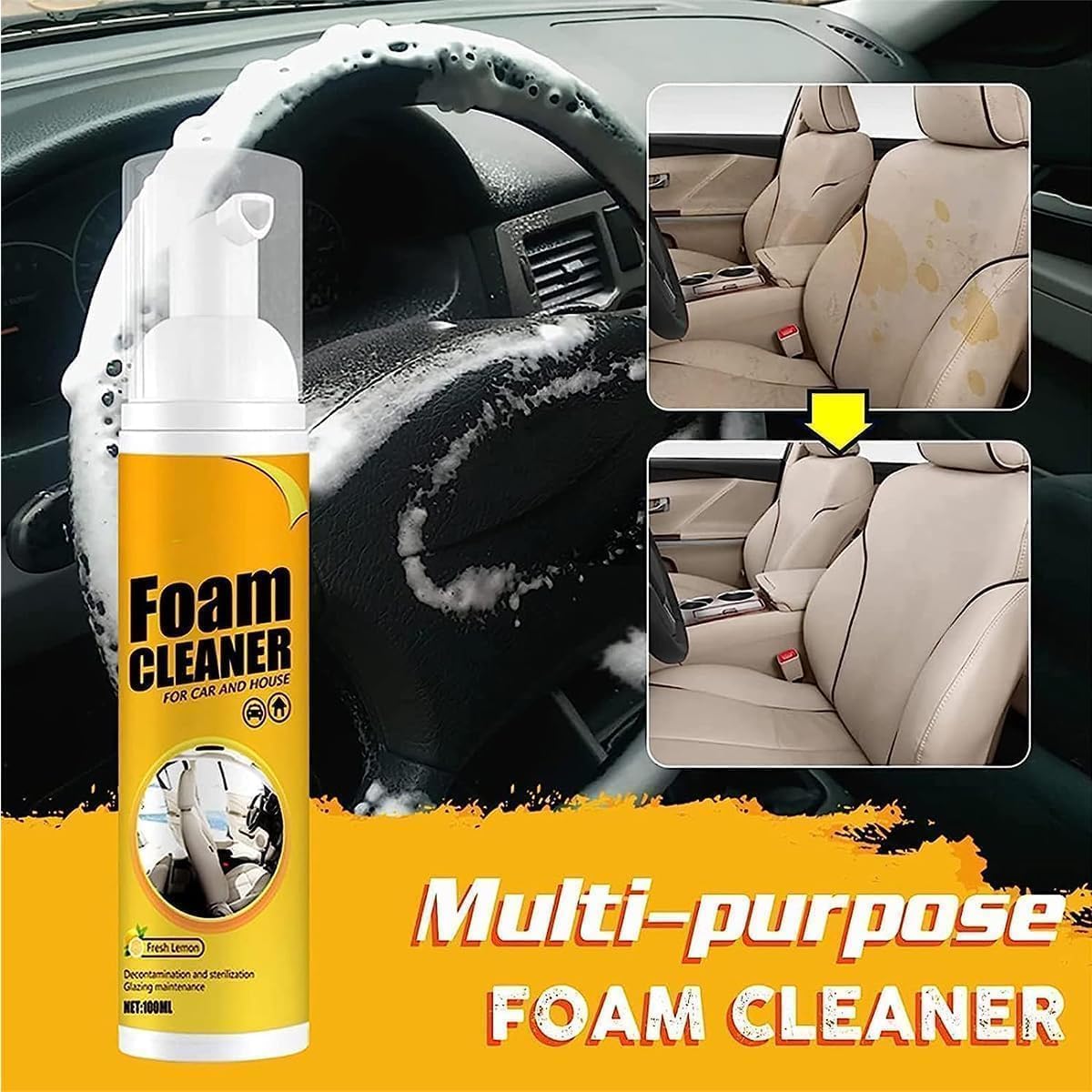 FOAM CLEANER — Mousse Nettoyante Multi-Usage