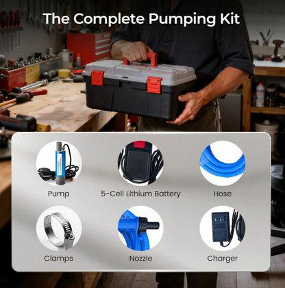Kit Pompe à Eau Portable – Ensemble Complet