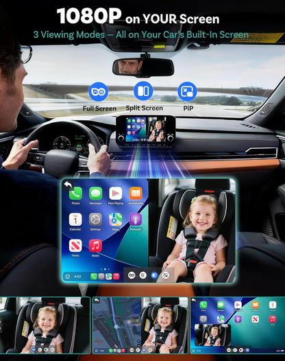 Caméra Bébé Voiture DriveSight™ – Surveillez votre enfant sans quitter la route