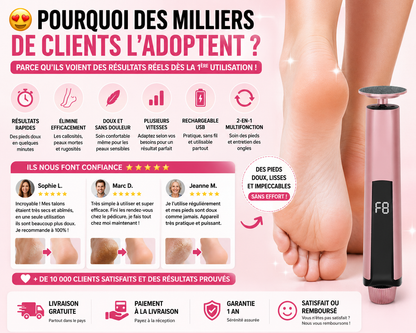 ✨ Pédicure Électrique Professionnelle™