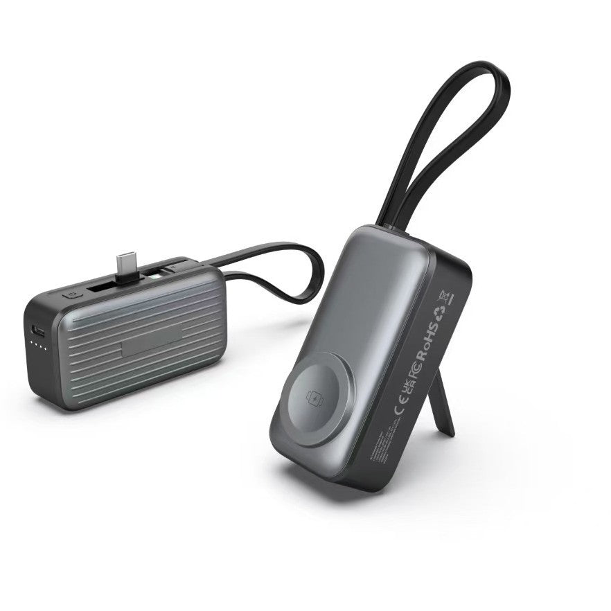 Batterie Externe Magnétique 3 en 1 30000mAh Charge Rapide Sans Fil