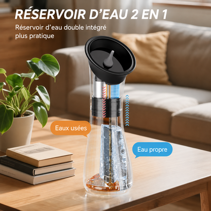 Nettoyeur d’oreilles électrique automatique – élimination douce du cérumen