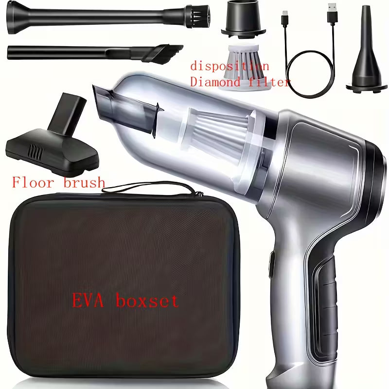Aspirateur Portatif Sans Fil – Puissant & Multifonction
